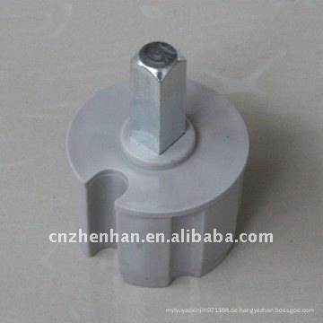 60mm Metall-Rollen-End-Stecker Markise Komponente-Buchse der Rolle Rohr Unterstützung-Kunststoff-End-Stecker für Markise